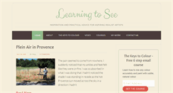 Desktop Screenshot of learning-to-see.co.uk